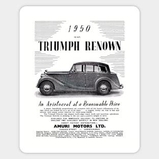 1950 TRIUMPH RENOWN Sticker